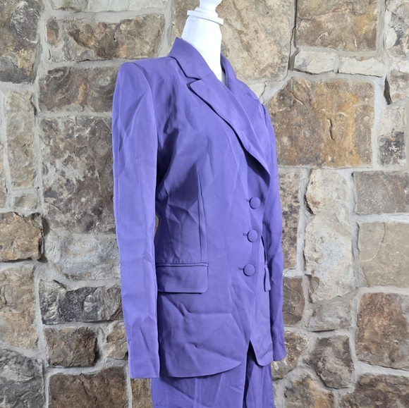 NWT Ginger & Smart Modern Love Jacket Pants Pantsuit Suit Set In Lilac Purple - Picture 6 of 16